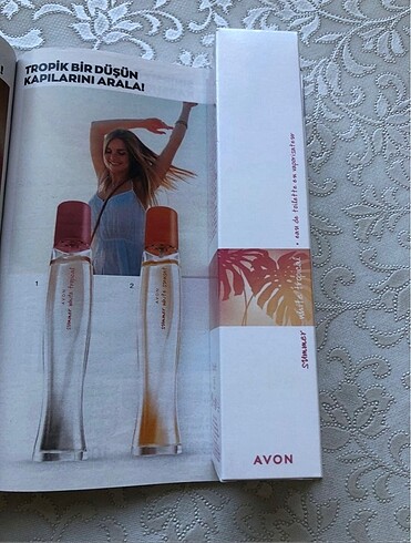 Avon Summer White Tropikal Kadın EDS