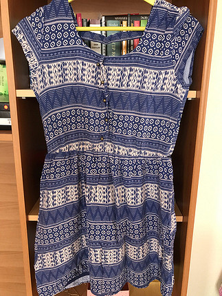 LC Waikiki Mavi mini elbise