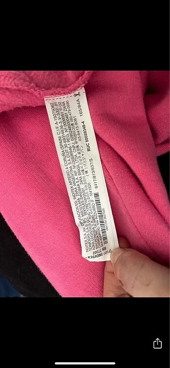 s Beden pembe Renk Zara sweatshirt