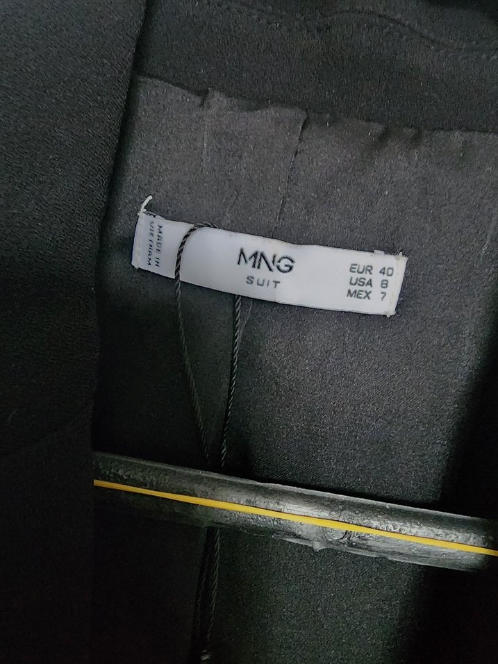 mango Kadın Düğmeli Ofis Blazeri - Görsel 2