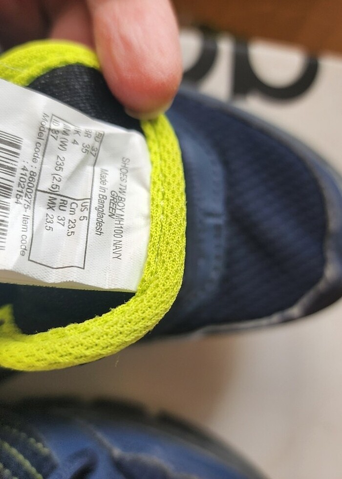 Decathlon kışlık ayakkabi  - Görsel 2