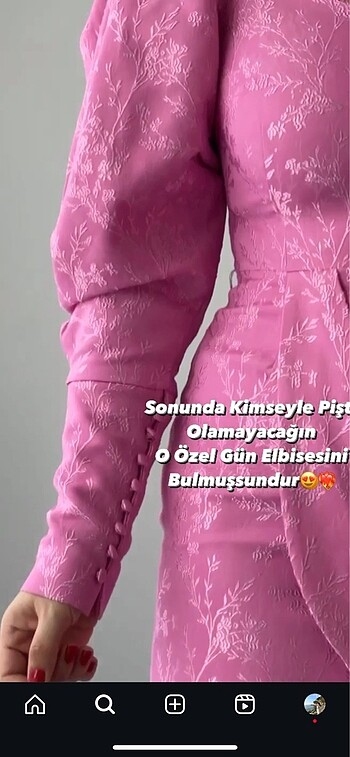 Trendyol & Milla Pembe mini prenses elbisesi