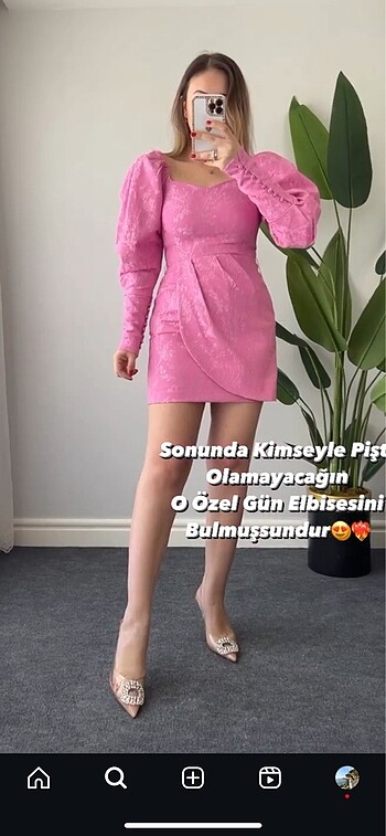s Beden pembe Renk Pembe mini prenses elbisesi