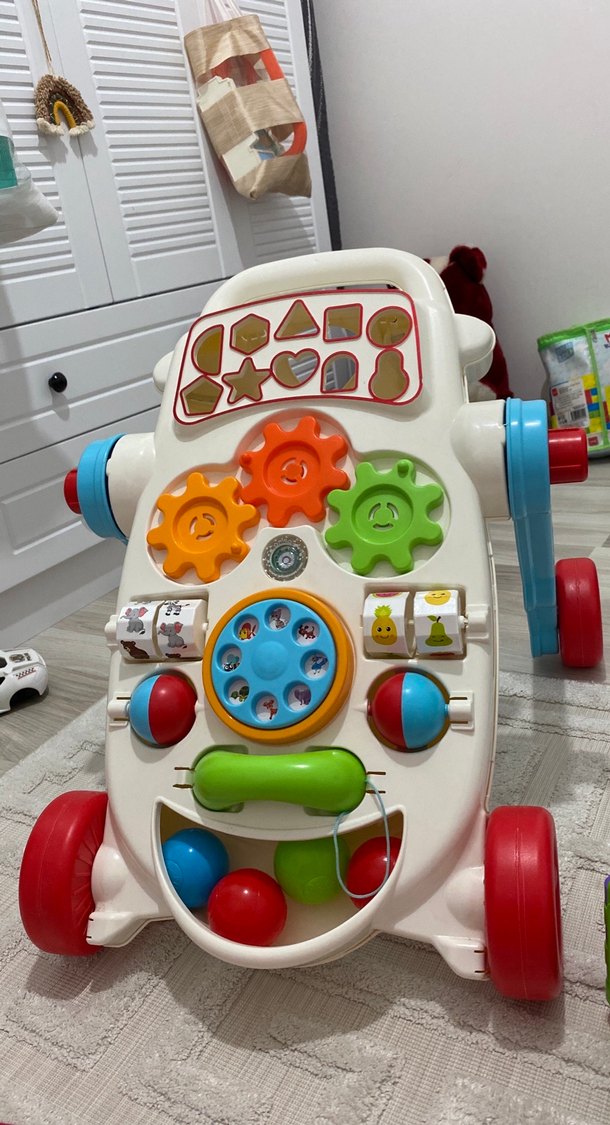 Renkli Bebek Yürüteci Oyuncaklı - Görsel 2