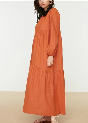 Modest tesettür elbise - Görsel 2