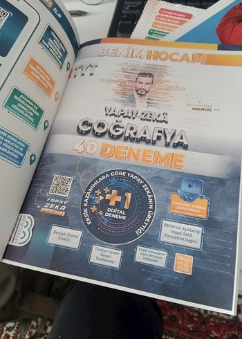 Beden Benim Hocam TYT Coğrafya 40 Deneme Kitabı