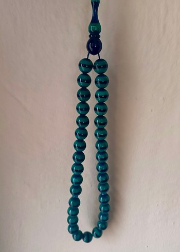 Renkli Turkuaz Erkek Tesbih - Görsel 3