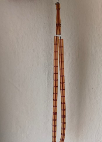 Parlak Deve Tüyü Renkli Erkek Tesbih - Görsel 3