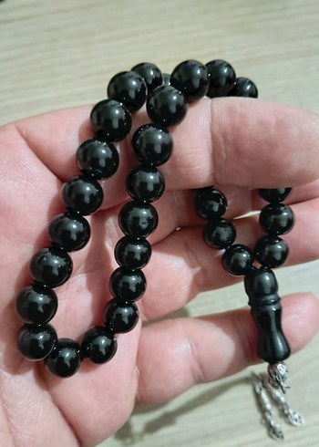 Erkek Siyah ve Kahverengi Tesbih Seti - Görsel 3