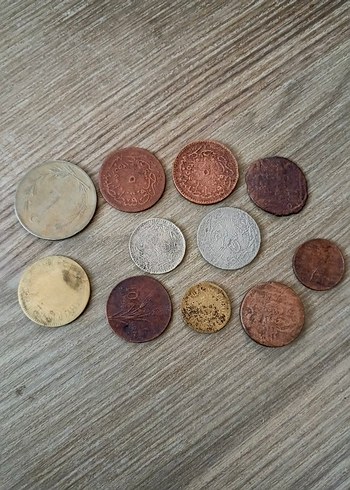 Eski Metal Paralar Koleksiyonu - Görsel 2