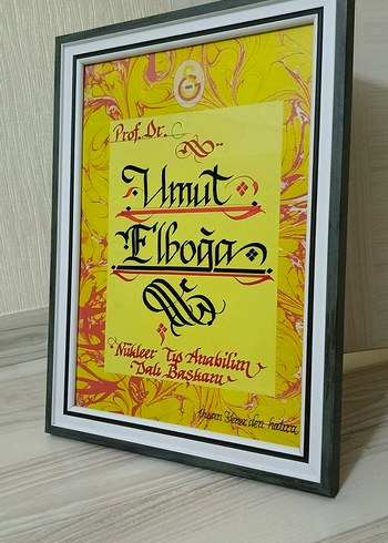 İSME ÖZEL TARAFTAR TABLOLAR - Görsel 6