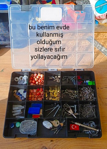 18 bölmeli Organizer kutu - Görsel 2