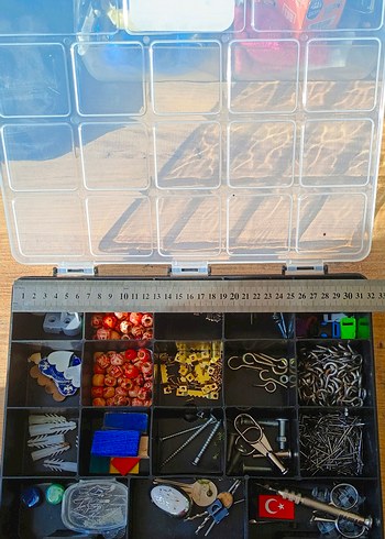 18 bölmeli Organizer kutu - Görsel 4