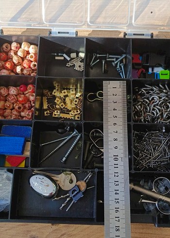 18 bölmeli Organizer kutu - Görsel 3