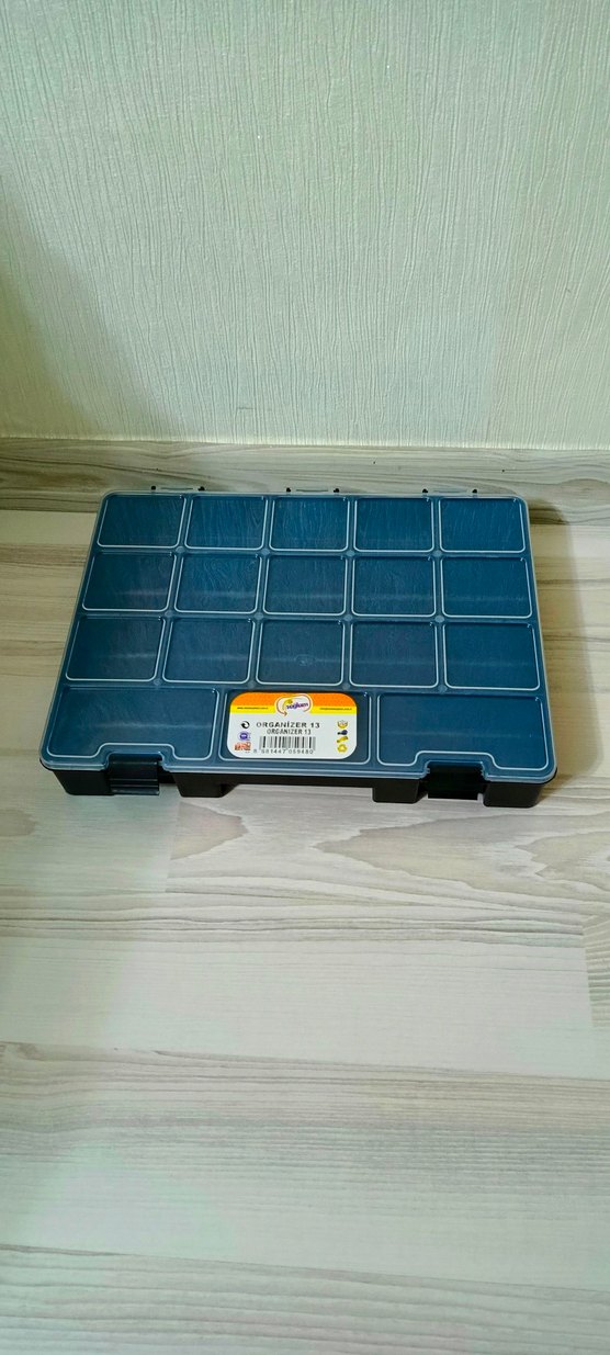 18 bölmeli Organizer kutu - Görsel 5