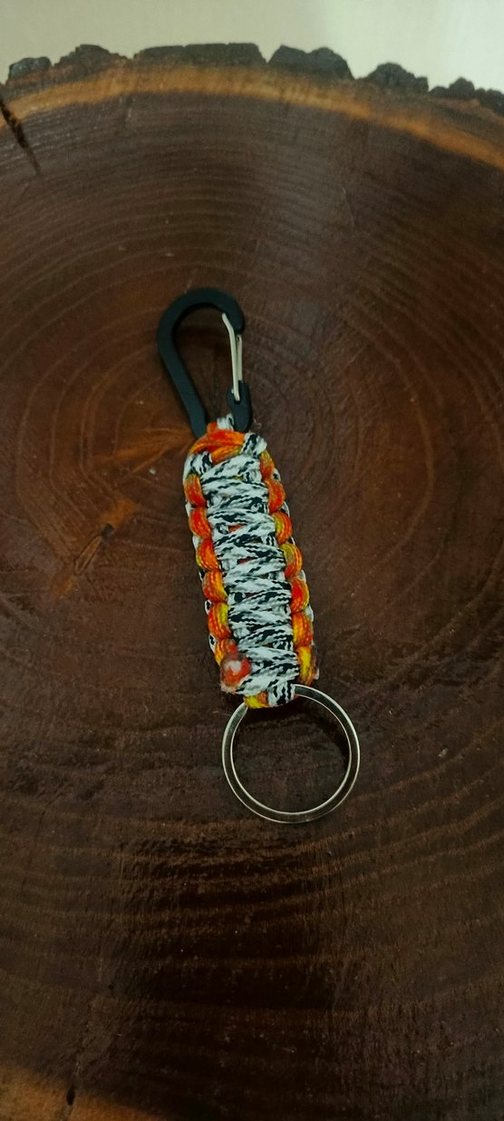 çift taraflı Renkli Bohem Erkek Anahtarlık - Görsel 2