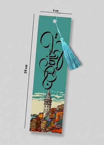 isme Özel çok şık püsküllü kitap ayracı - Görsel 10