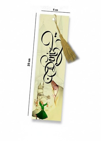 isme Özel çok şık püsküllü kitap ayracı - Görsel 18