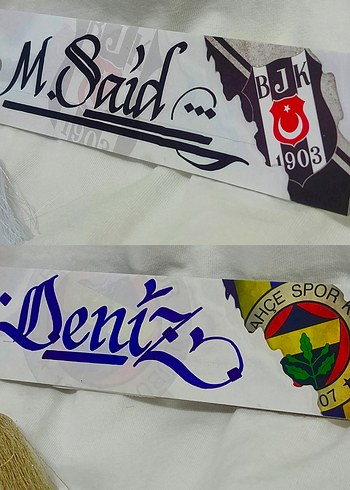 isme Özel çok şık püsküllü kitap ayracı - Görsel 2