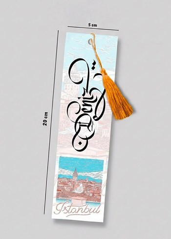 isme Özel çok şık püsküllü kitap ayracı - Görsel 20