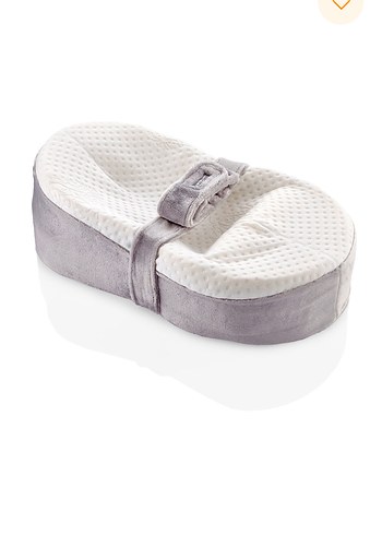 BabyJem Bebek Uyku Minderi Gri Beyaz - Görsel 3