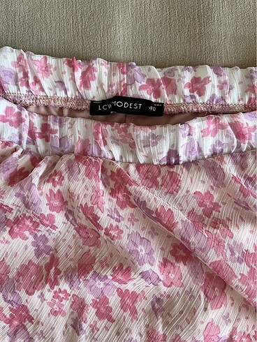 Lcw Modest Desenli Etek