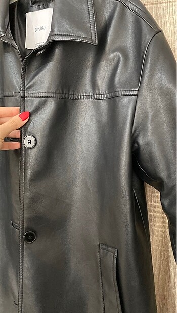 Bershka Bershka deri ceket