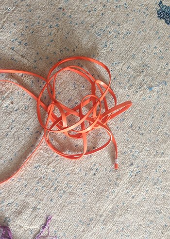 Turuncu Apple şarj kablosu 3metre