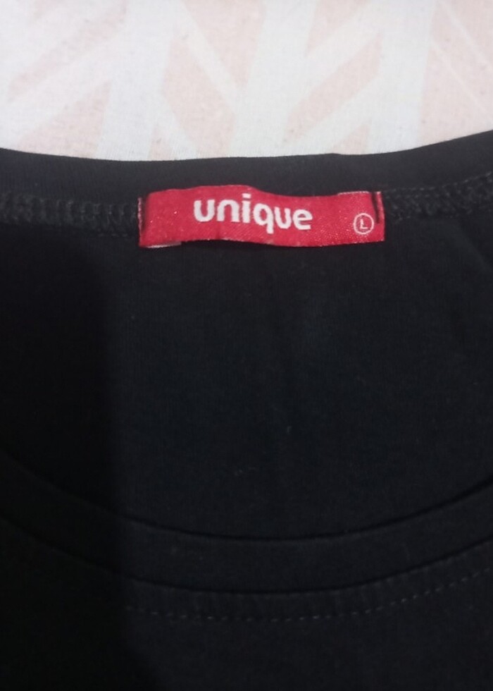  Siyah Oversize Bisiklet Yaka Tişört Pure Angels - Görsel 3