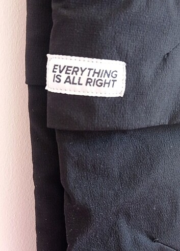 Siyah Kargo Pantolon Büzgülü Paça LC Waikiki  - Görsel 4