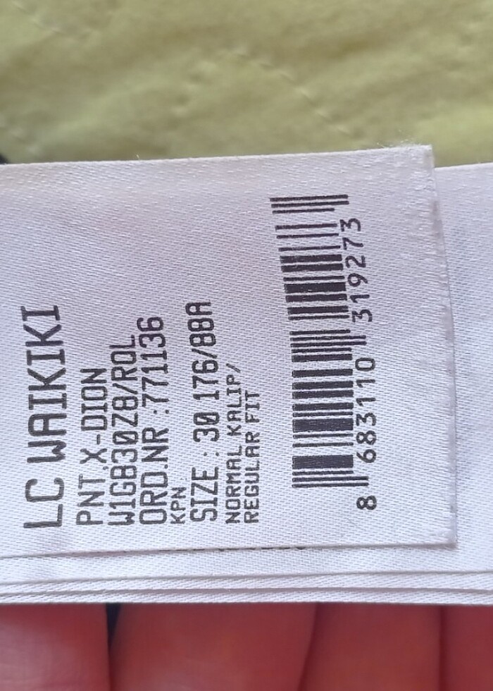 Siyah Kargo Pantolon Büzgülü Paça LC Waikiki  - Görsel 5