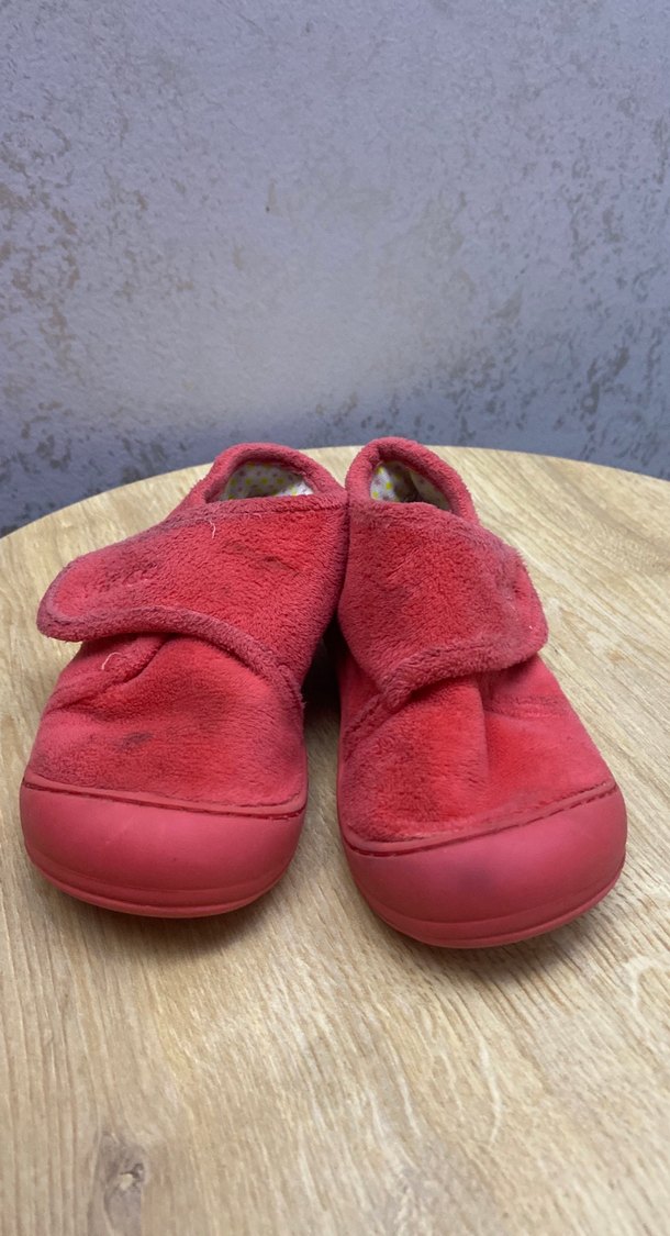 Kız Çocuk Kırmızı Sıcak Terlikler - Görsel 3