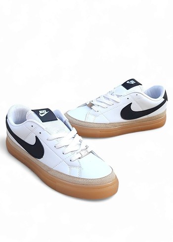 Nike Beyaz Siyah Erkek Spor Ayakkabı - Görsel 4