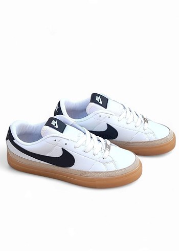 Nike Beyaz Siyah Erkek Spor Ayakkabı - Görsel 3