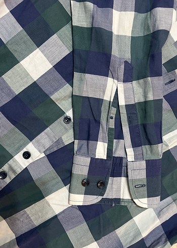 Gri Kareli Uzun Kollu Erkek Pijama Üstü - Görsel 3