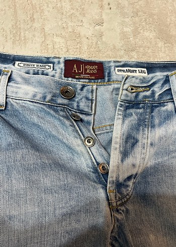 Erkek Gri Mavi Bol Kesim Midi Denim Pantolon 33-32 - Görsel 2