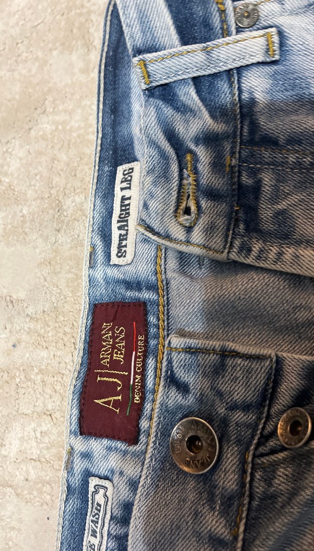 Erkek Gri Mavi Bol Kesim Midi Denim Pantolon 33-32 - Görsel 3