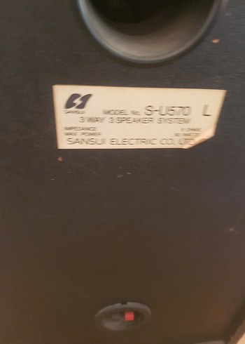 sansui su570 çift hopaelor orjinal sorunsuz - Görsel 3