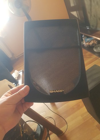 sharp cpr 500 bk temiz sorunsuzSiyah Müzik Sistemi Hoparlörleri - Görsel 6