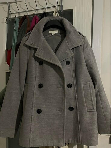 H&M Gri Kaban