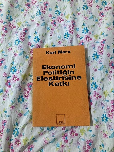 Karl Marx Ekonomi Politiğin Eleştirisine Katkı