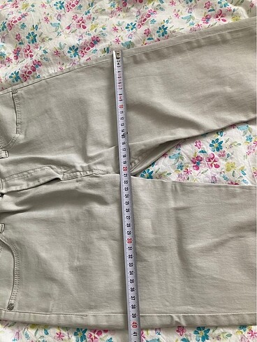 xs Beden Mango Gri Dar Pantolon
