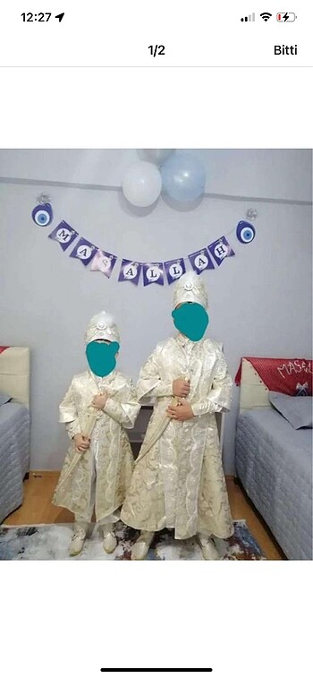sünnet kıyafeti