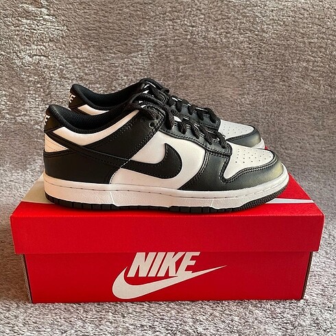 36 Beden siyah Renk NİKE DUNK LOW PANDA