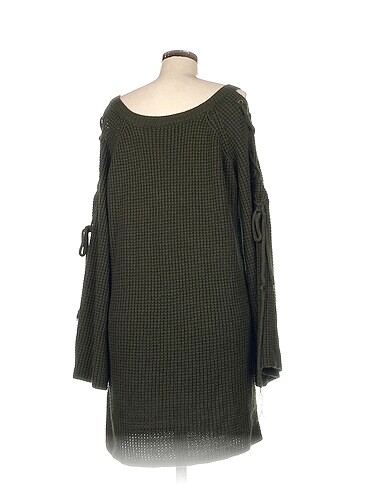 universal Beden Vintage Love Triko Elbise %70 İndirimli.