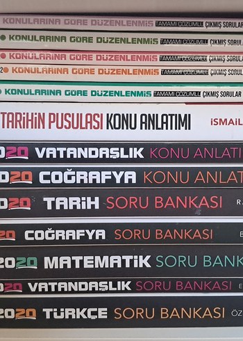 2020 Konu Anlatımı ve Soru Bankası Seti