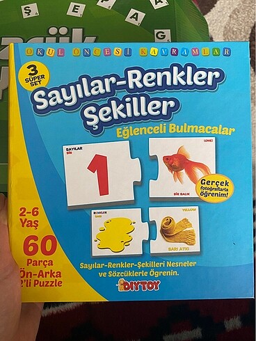 Sayılar şekiller renkler