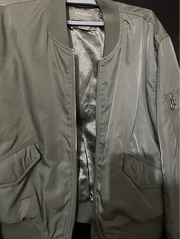 Pull and Bear #bomberceket #haki #kısa #şık#mont#ceket