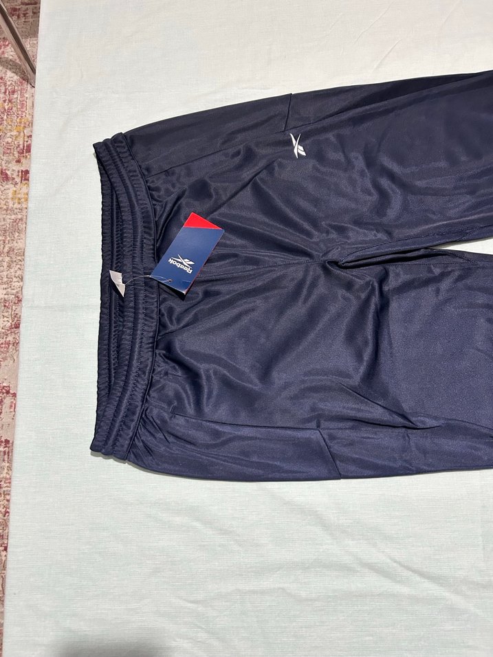 Fermuarlı Lacivert Reebok Erkek Eşofman Altı - Görsel 2