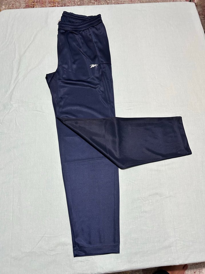 Fermuarlı Lacivert Reebok Erkek Eşofman Altı - Görsel 4